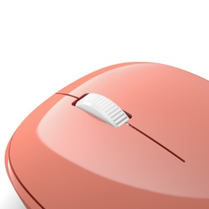 微软 (Microsoft) 精巧鼠标 珊瑚橙  无线鼠标 蓝牙连接 小巧轻盈 多种配色 适配Win 10、Mac OS和Android